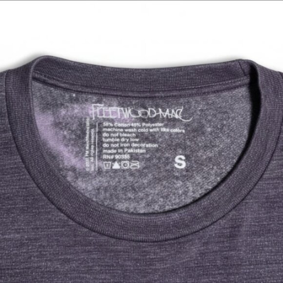 Upcycled Fleetwood Mac Poncho Top – One of a Kind - Picture 6 of 9